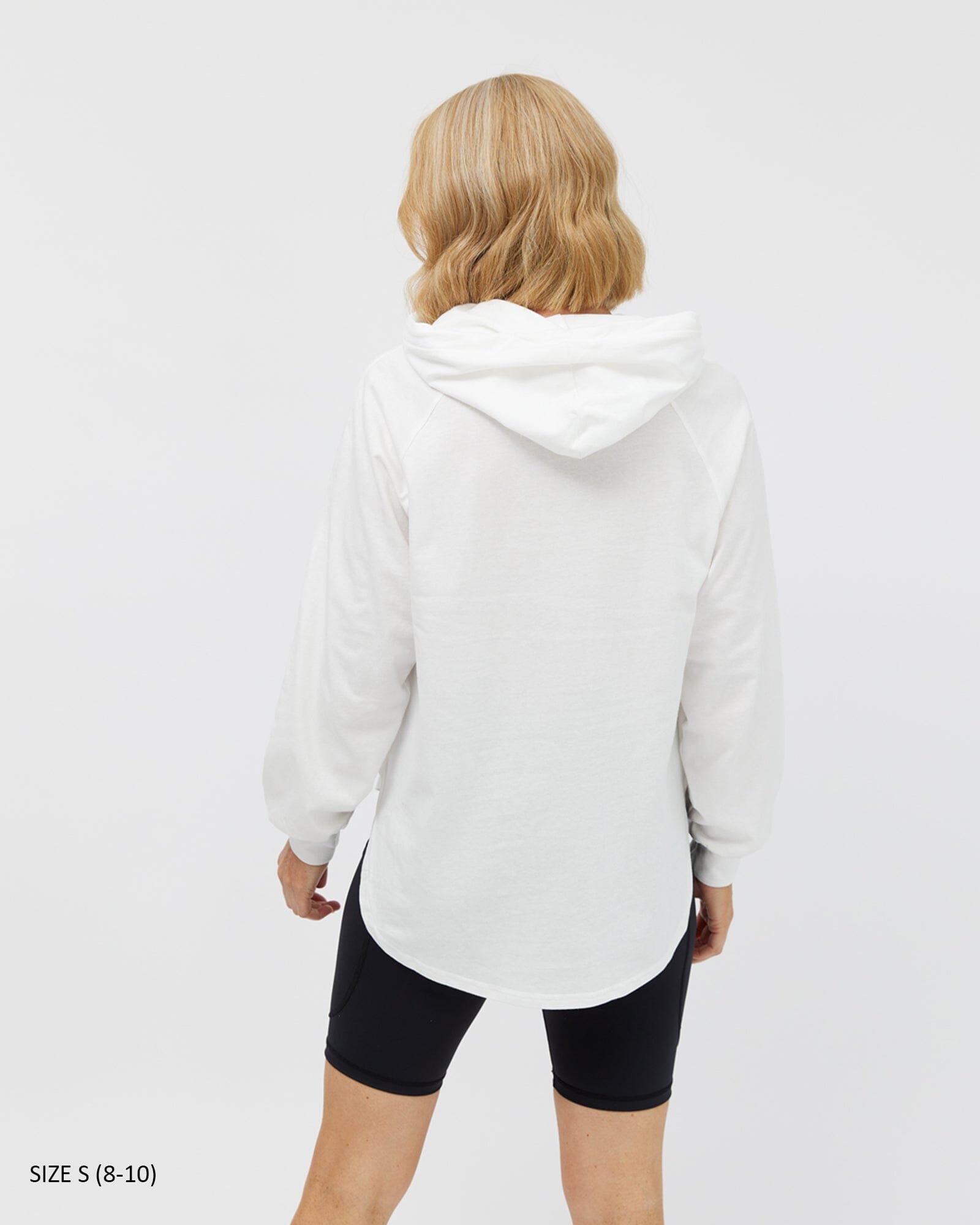 Chelle Long Sleeve Hoodie - White T-shirt Avila the label 