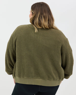 Aurora Bomber Jacket - Moss Pullover Avila the label 