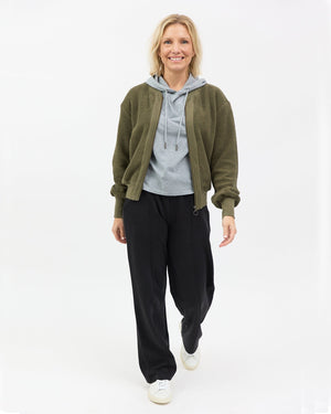 Aurora Bomber Jacket - Moss Pullover Avila the label 