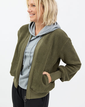 Aurora Bomber Jacket - Moss Pullover Avila the label 