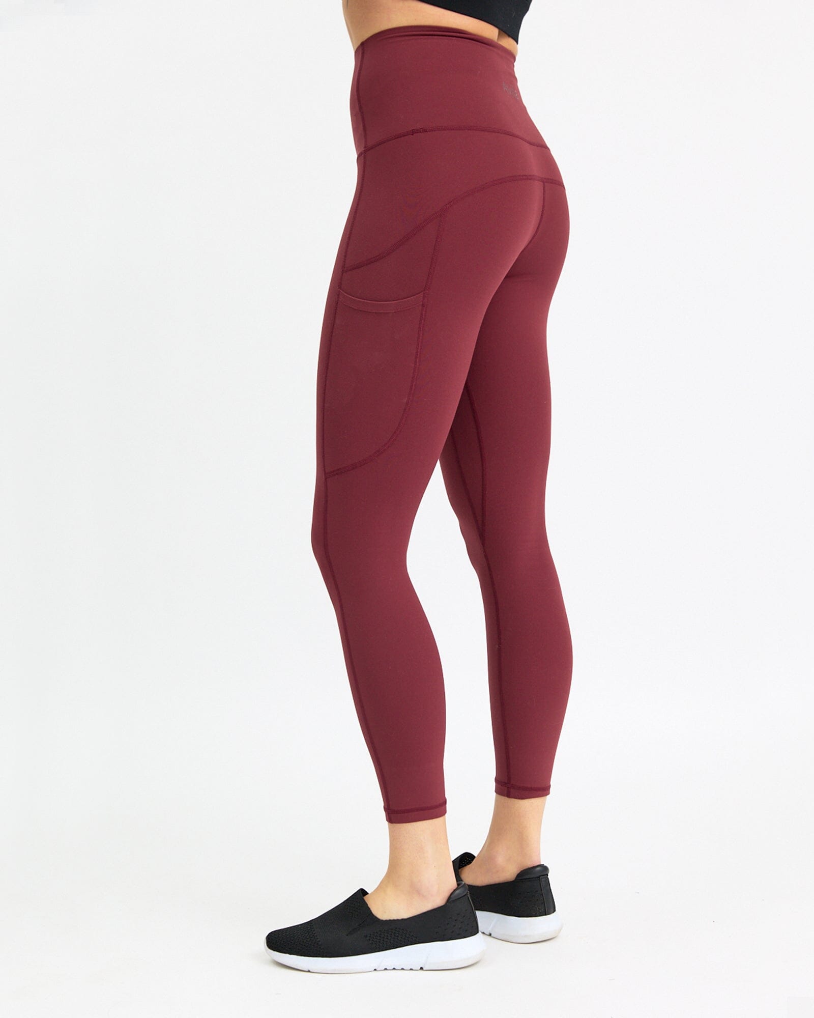 Everyday Luxe Leggings - Burgundy Pullover Avila the label 