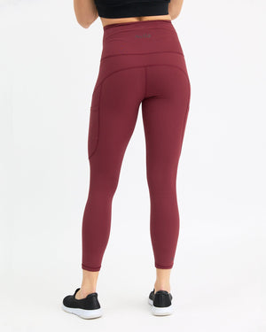 Everyday Luxe Leggings - Burgundy Pullover Avila the label 
