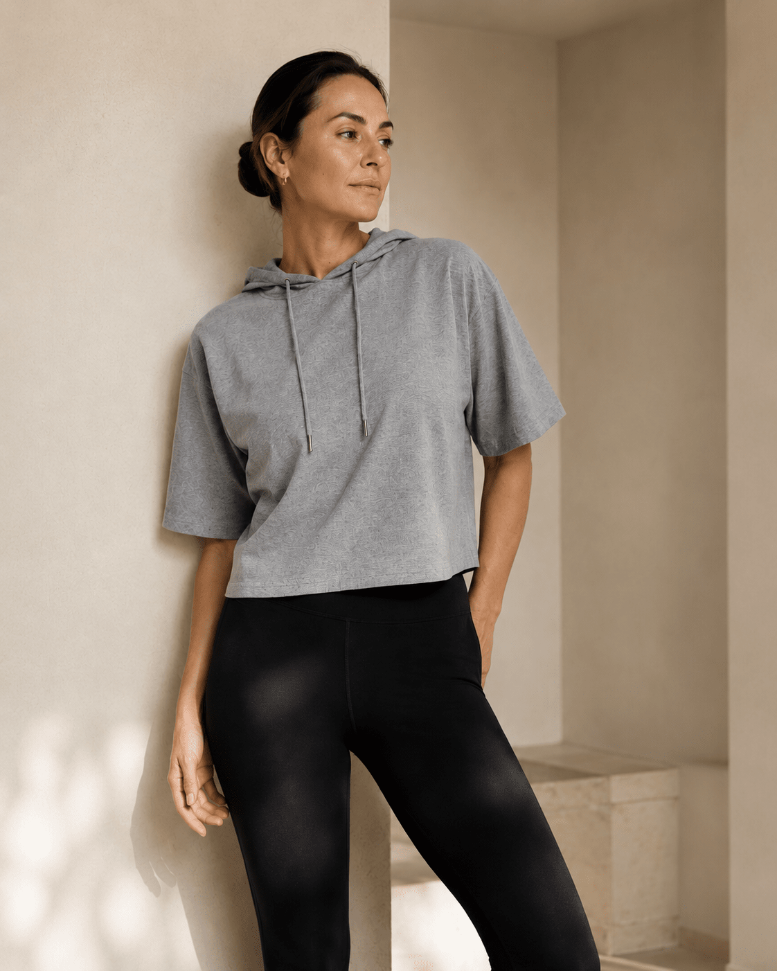 Nora Crop Hoodie Tee T-shirt Avila the label 