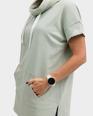 Elara Cowl Top - Sea Foam Pants Avila the label 