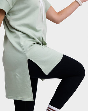 Elara Cowl Top - Sea Foam Pants Avila the label 