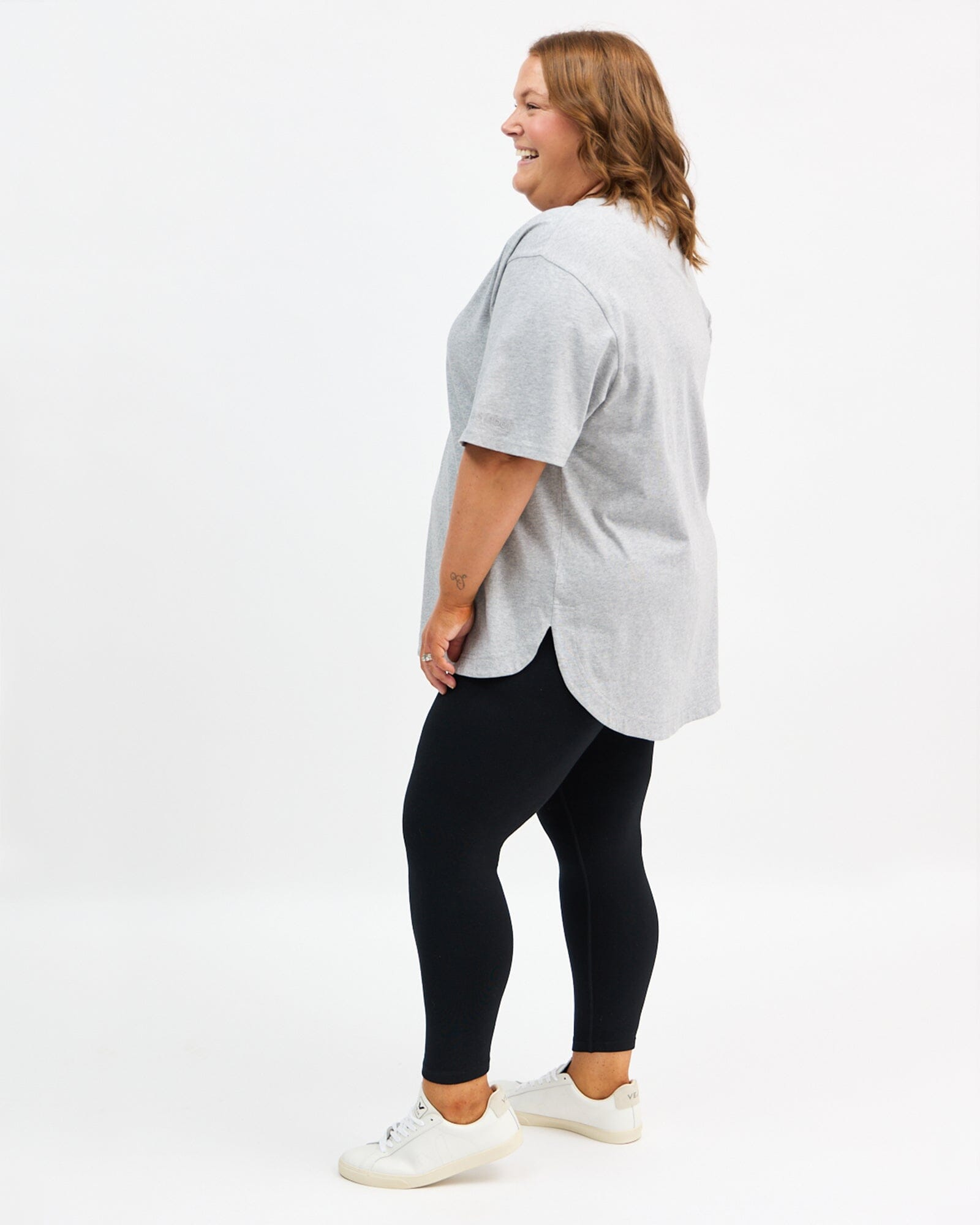 Elsie Long Tee - Grey T-shirt Avila the label 