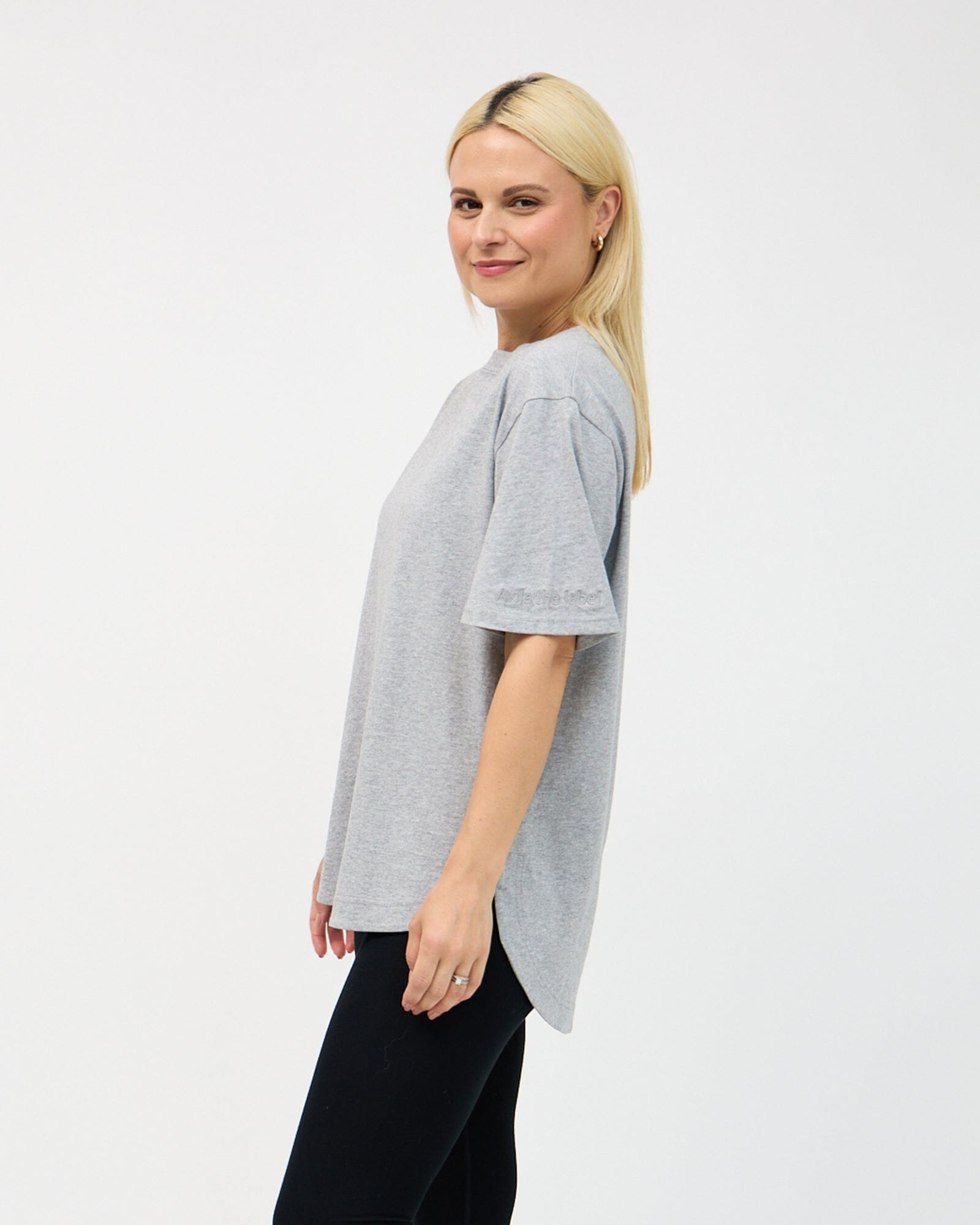 Elsie Long Tee - Grey T-shirt Avila the label 