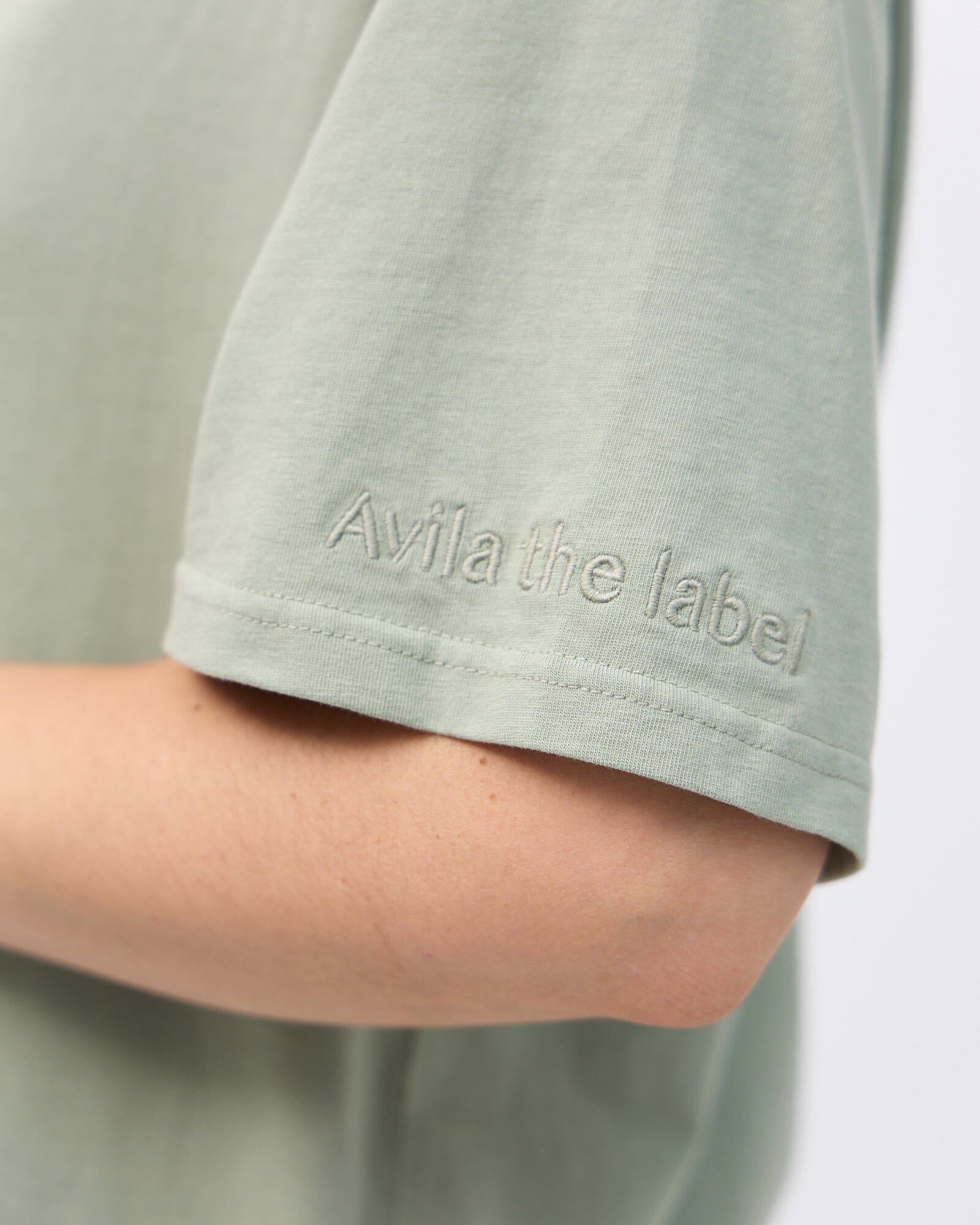 Elsie Long Tee - Sage T-shirt Avila the label 