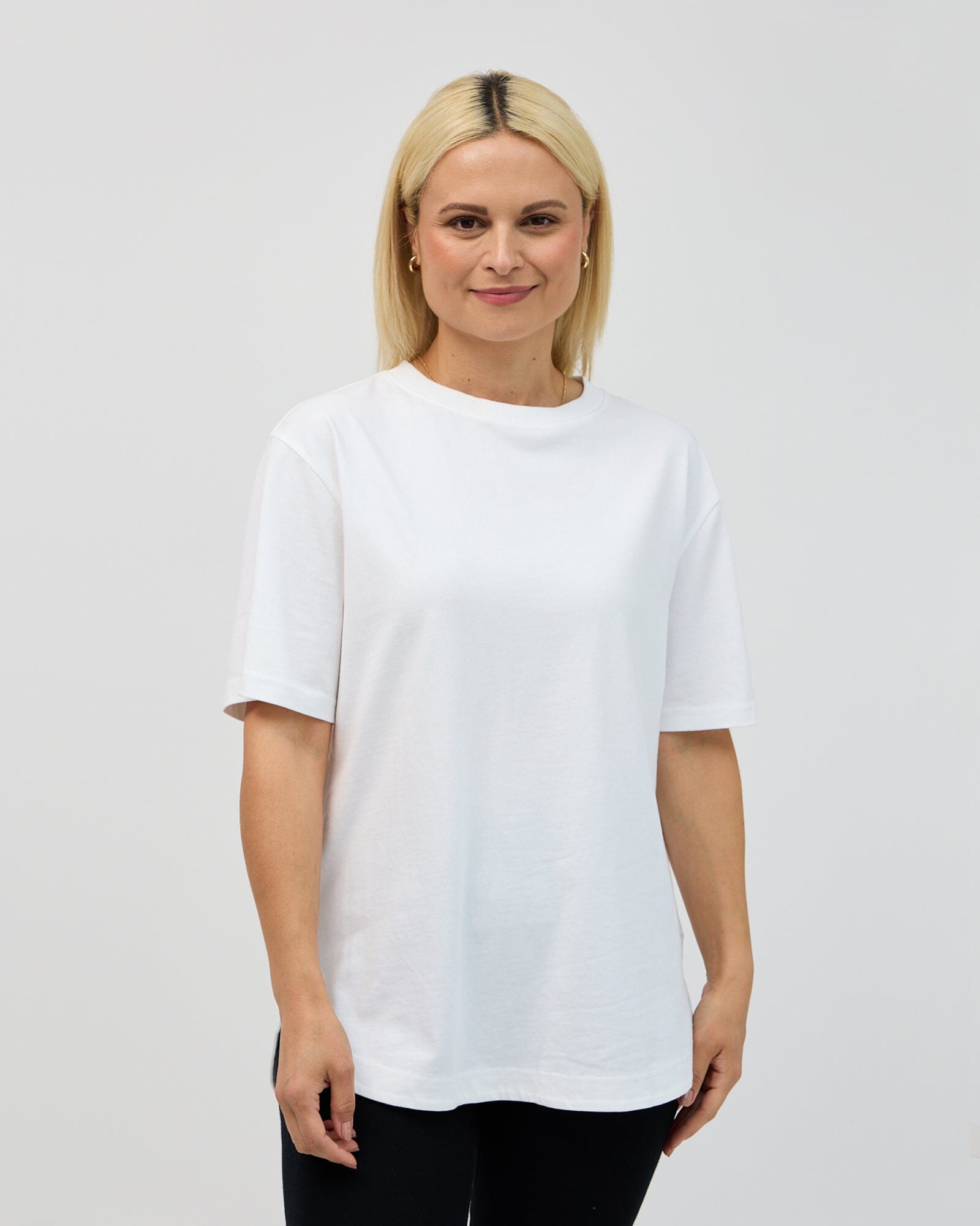 Elsie Long Tee - White T-shirt Avila the label 