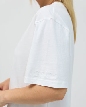 Elsie Long Tee - White T-shirt Avila the label 