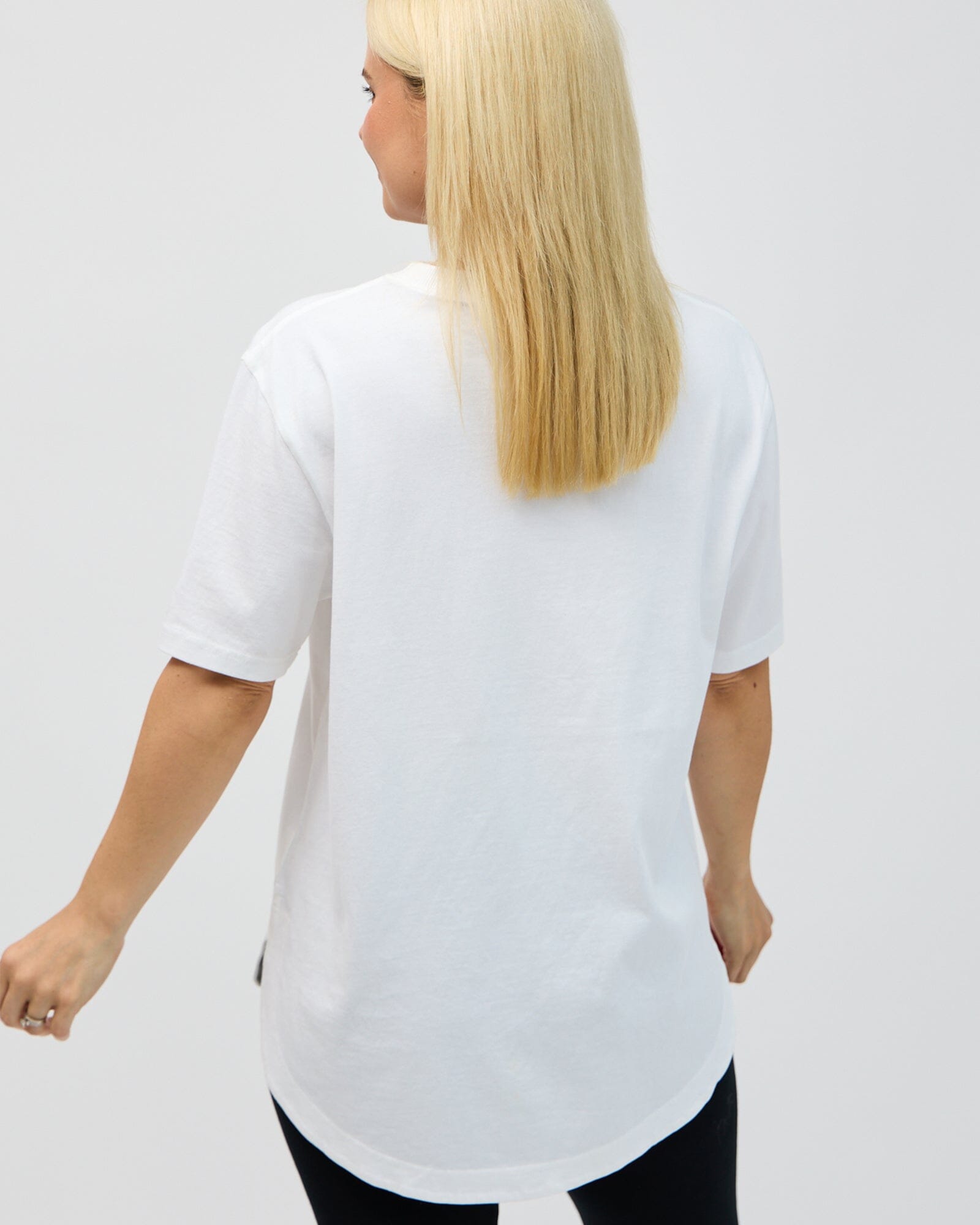 Elsie Long Tee - White T-shirt Avila the label 