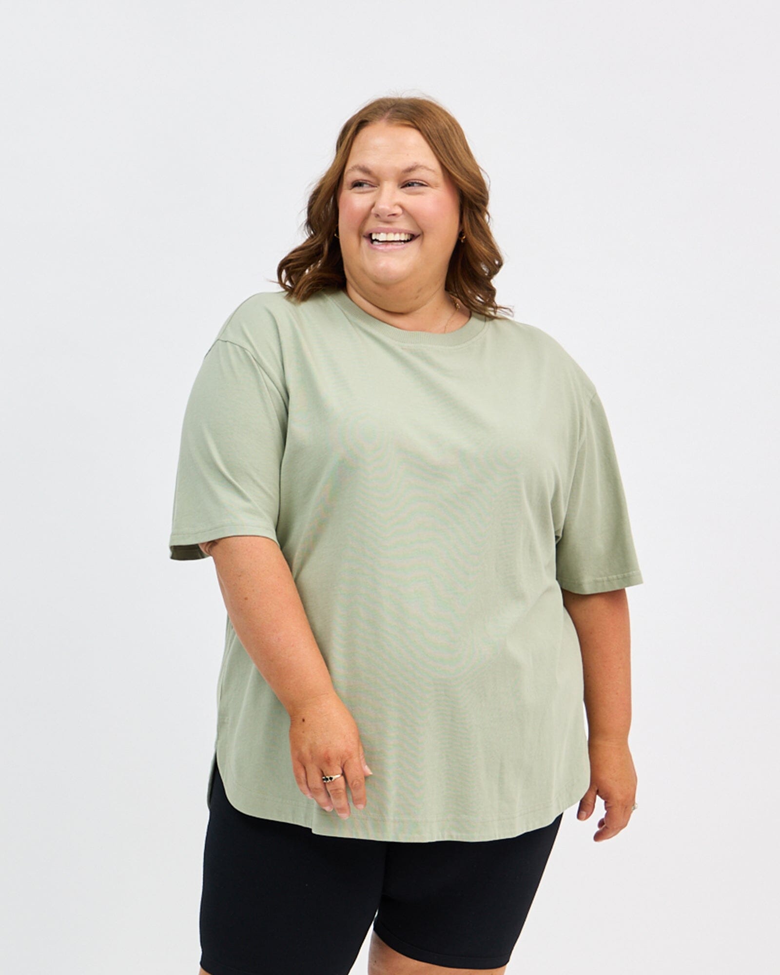 Elsie Long Tee - Sage T-shirt Avila the label 