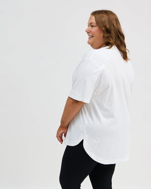 Ari Mesh Tee - White T-shirt Avila the label 