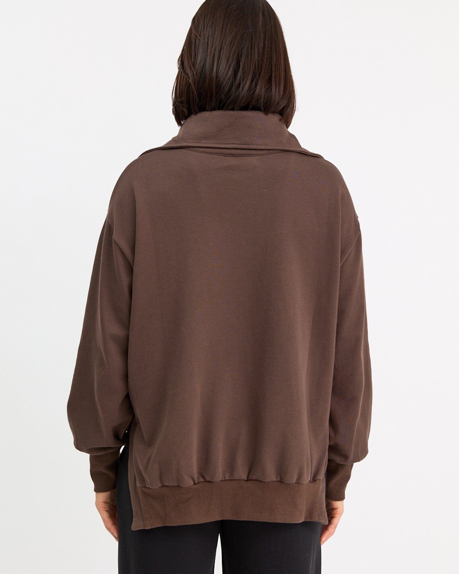 Frankie Terry Pullover - Chocolate Brown Pullover Avila the label 