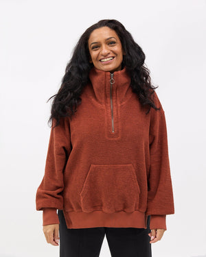 Frankie pullover - Rust Pullover Avila the label 