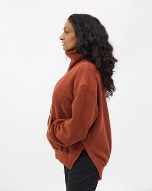 Frankie pullover - Rust Pullover Avila the label 