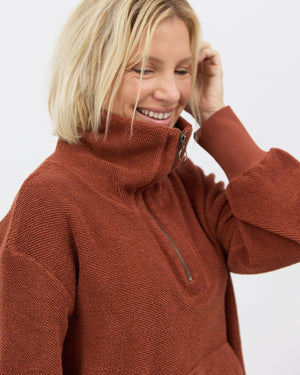 Frankie pullover - Rust Pullover Avila the label 