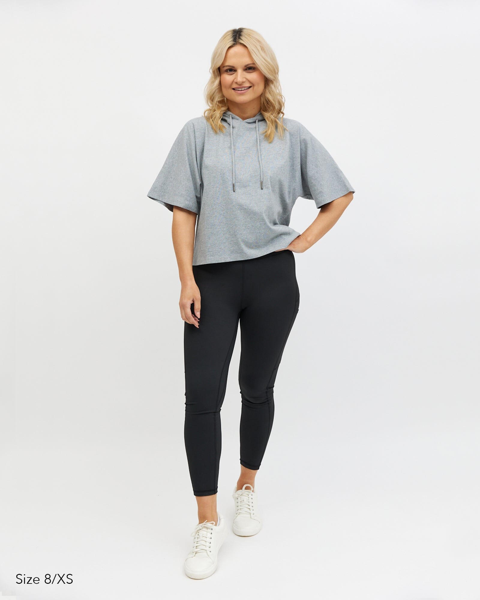 Fresca Crop Hoodie Tee T-shirt Avila the label 