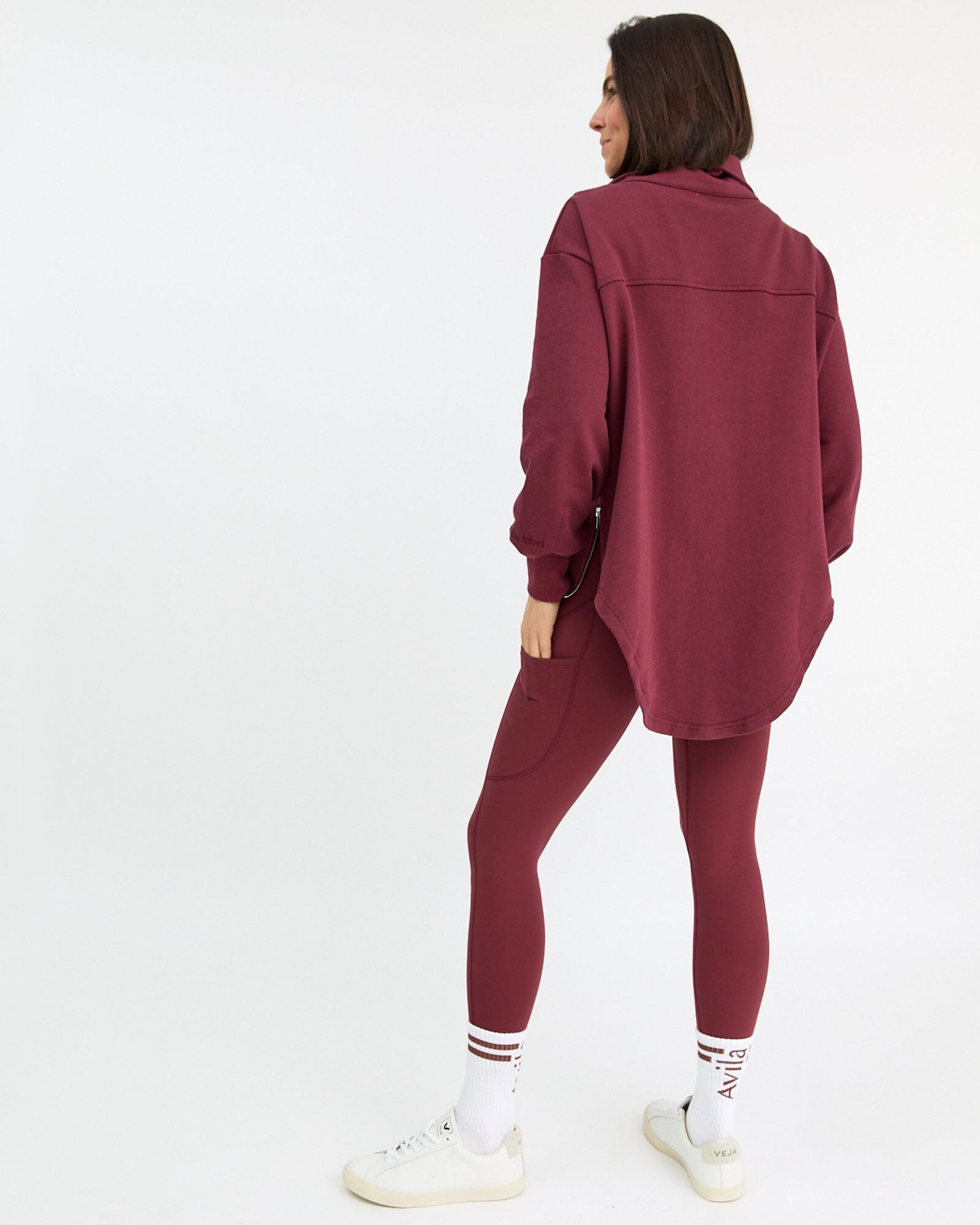 Lucinda Pullover Burgundy Pullover Avila the label 