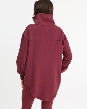 Lucinda Pullover Burgundy Pullover Avila the label 