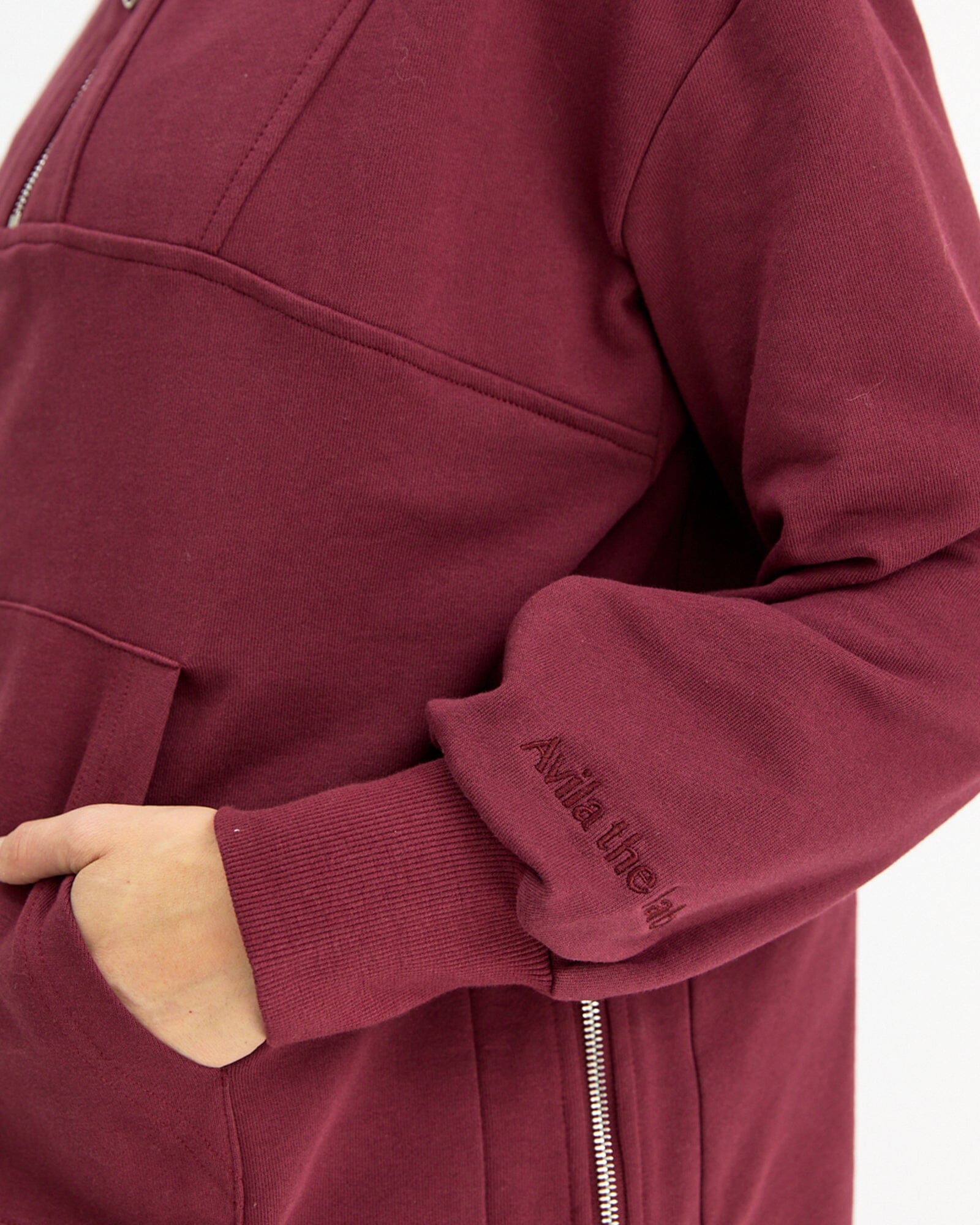 Lucinda Pullover Burgundy Pullover Avila the label 