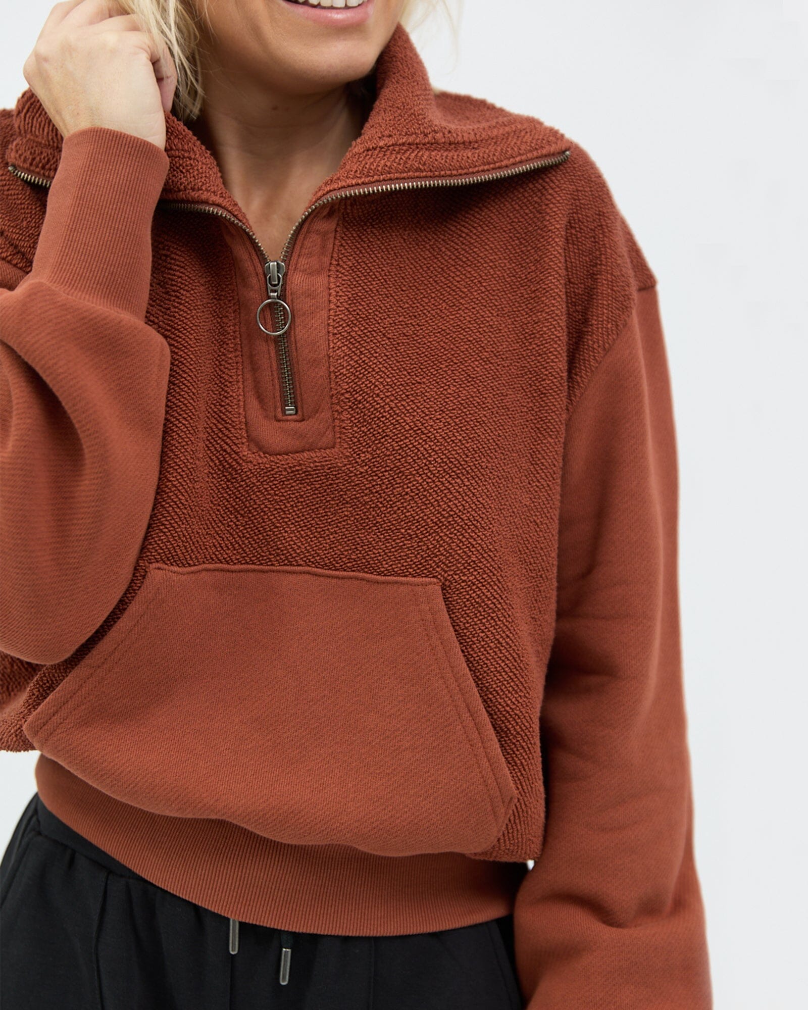 Maya pullover - Rust Pullover Avila the label 14/L 