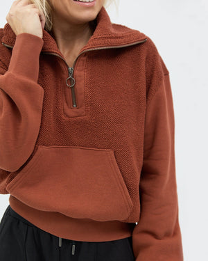 Maya pullover - Rust Pullover Avila the label 