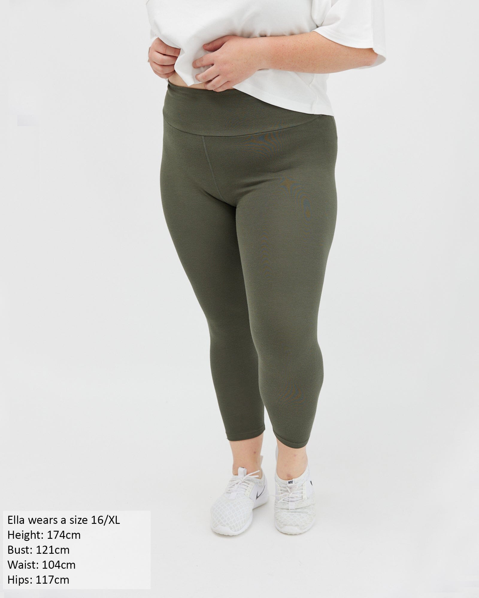 The ultimate comfy leggings - Cropped Moss Leggings Avila the label 16/XL FIRM 