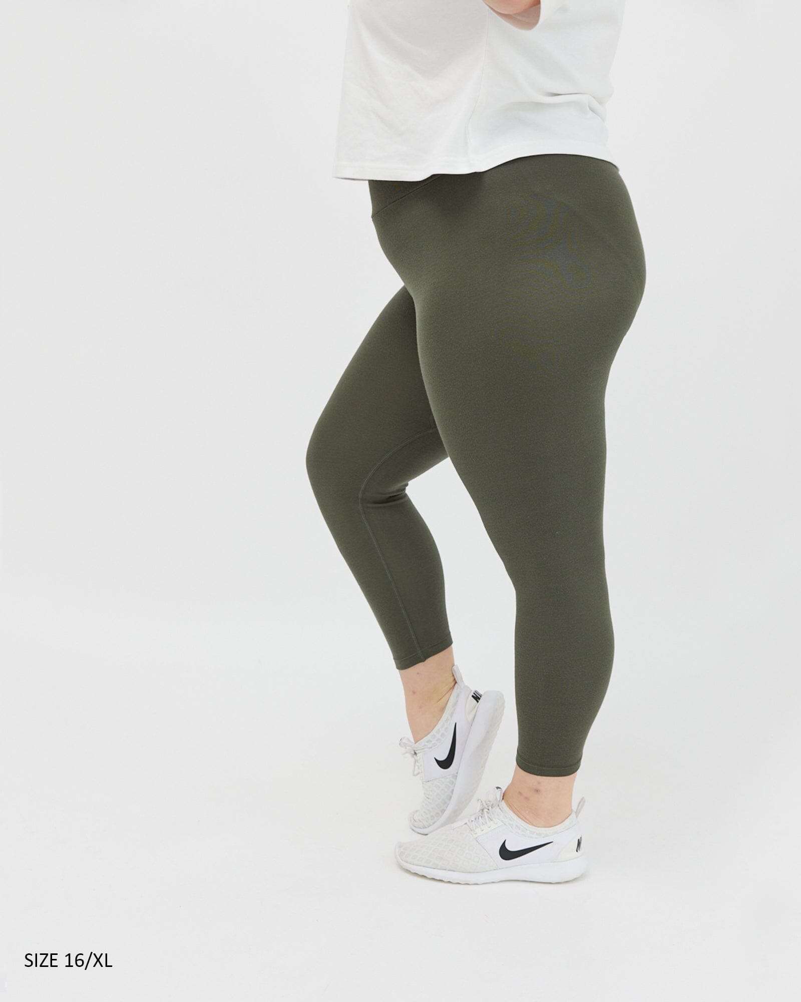 The ultimate comfy leggings - Cropped Moss Leggings Avila the label 16/XL FIRM 