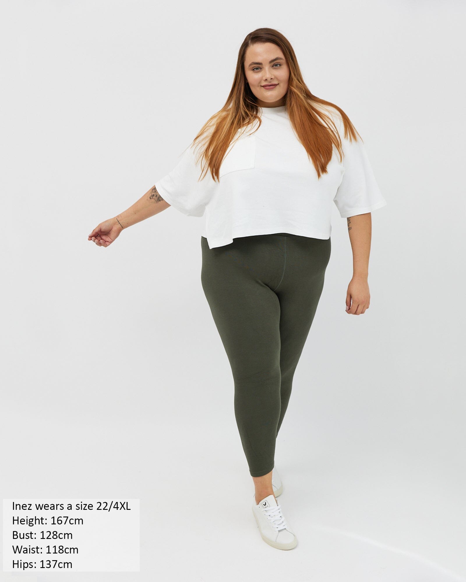 The ultimate comfy leggings - Cropped Moss Leggings Avila the label 22/4XL FIRM 