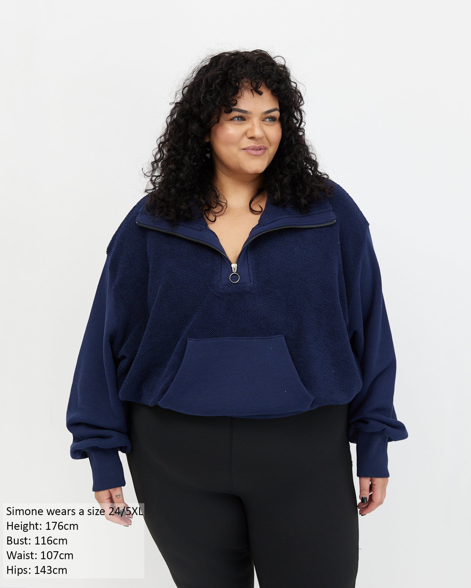Maya pullover Navy Pullover Avila the label 24/5XL Navy 