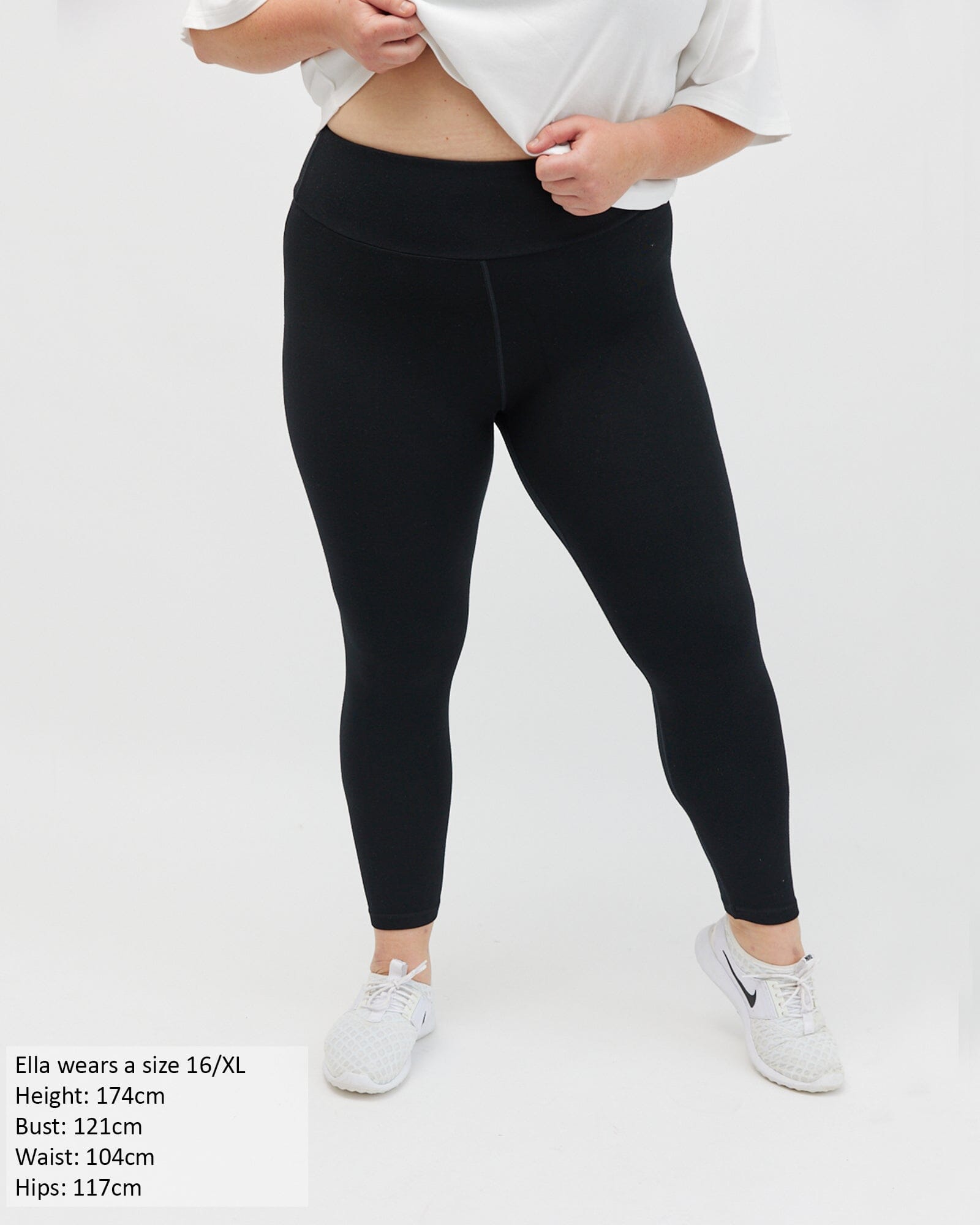 The ultimate comfy leggings - CROPPED Leggings Avila the label XL/16 Stretch 