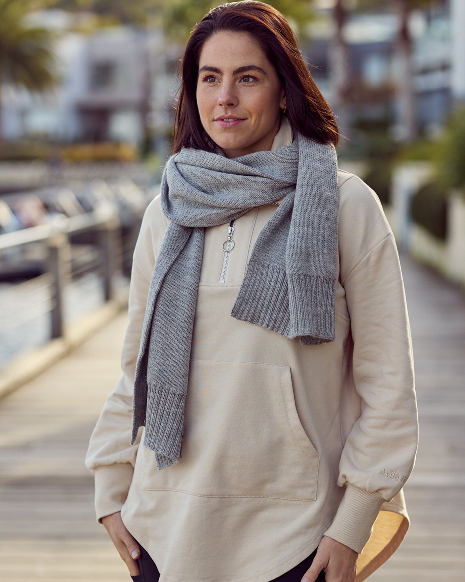 Alpaca Scarf Pullover Avila the label 
