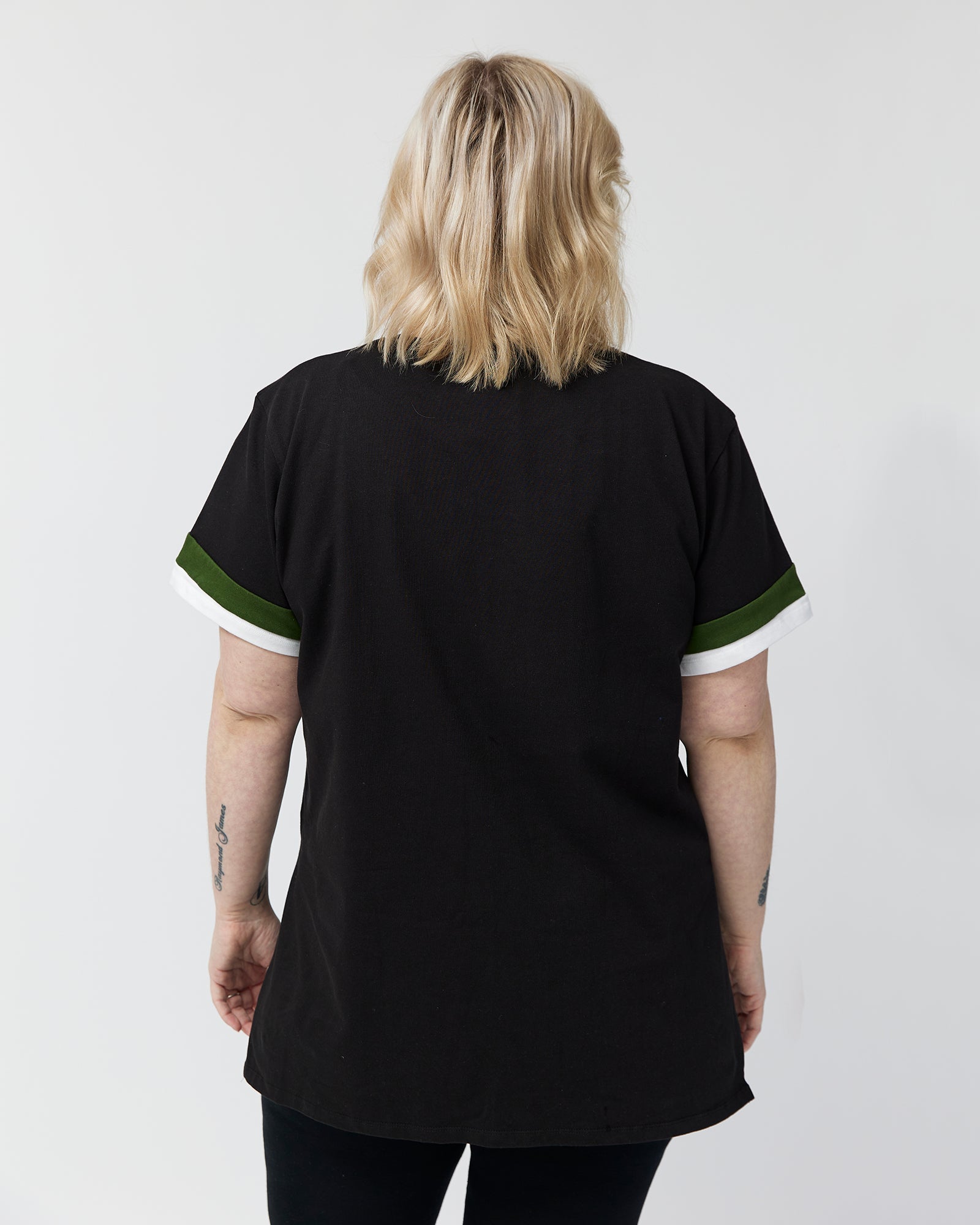 Sports Luxe Logo Tee - Black Avila the label 