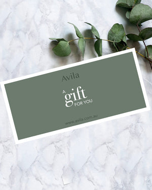 Gift card - Physical voucher Gift Cards Avila the label 